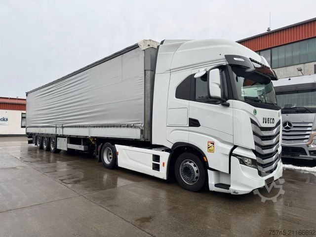 Volume trekker IVECO S-WAY 530 * RETARDER * 2 X TANK * ACC * WENIG KM