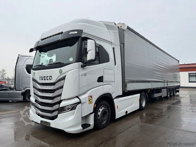 Volume trekker IVECO S-WAY 530 * RETARDER * 2 X TANK * MIT AUFLIEGER