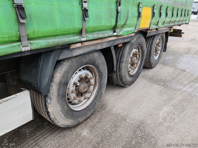 Open oplegger met zeil KRONE SD