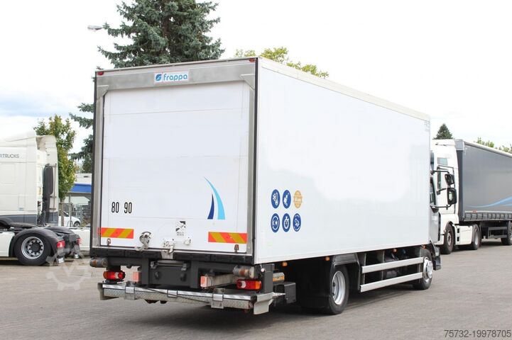 Kühlkoffer-LKW Renault Midlum 270 E5 TK T600R Strom LBW Seiten Tür FRC