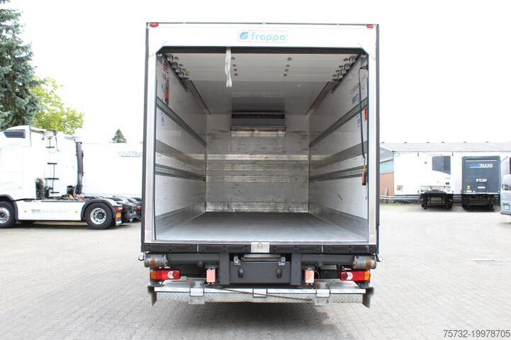 Kühlkoffer-LKW Renault Midlum 270 E5 TK T600R Strom LBW Seiten Tür FRC