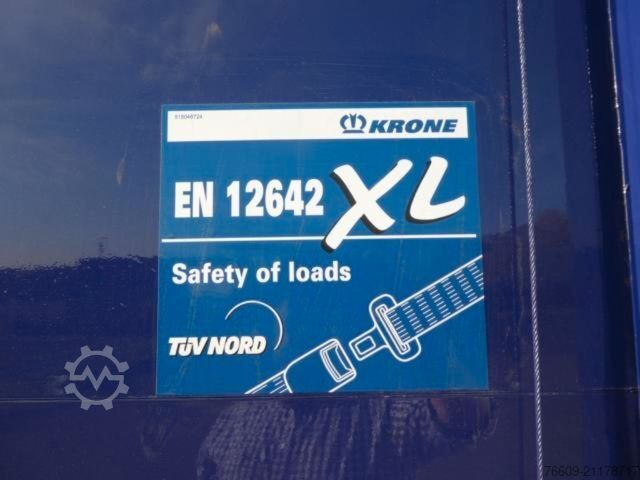 Anhänger-Wechselpritsche KRONE Heck Alu.- Rolltor