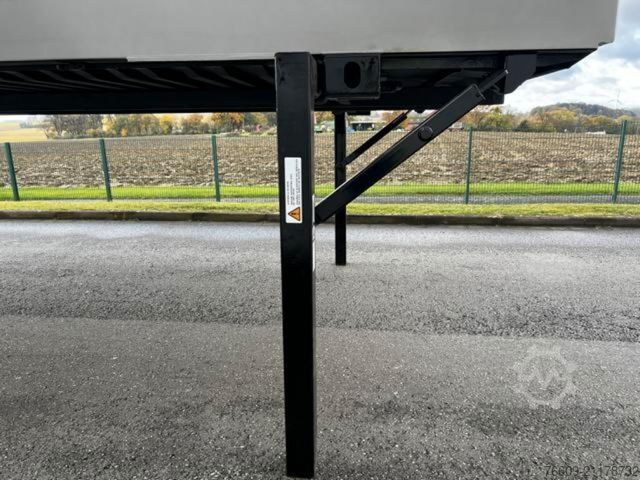 Anhänger-Wechselpritsche KRONE Wechselkoffer Heck Alu.- Rolltor
