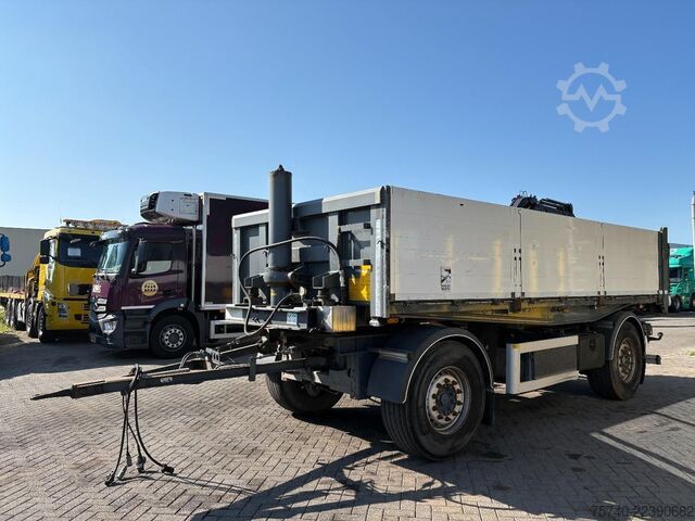 Avfallsbil LAG 2 AXLE + KIPPER + ALUMINIUM ZIJBORDEN + PERFECT...