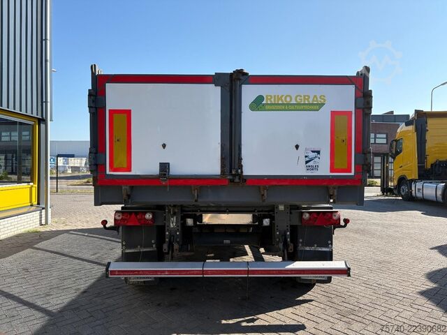 Avfallsbil LAG 2 AXLE + KIPPER + ALUMINIUM ZIJBORDEN + PERFECT...