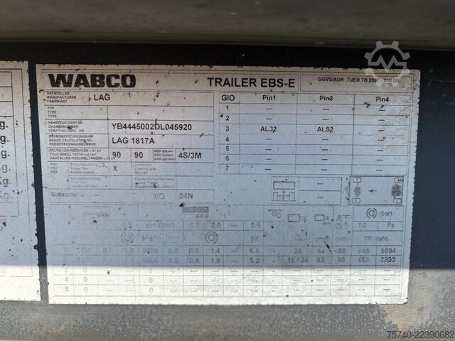 Benne LAG 2 AXLE + KIPPER + ALUMINIUM ZIJBORDEN + PERFECT...