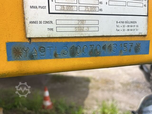 Alçak yükleyici yarı römork Faymonville STBZ3