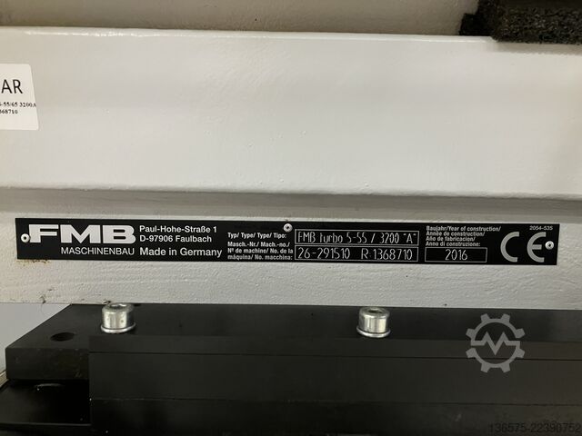 Staafvoeder FMB FMB turbo 5-55 / 320 "A"