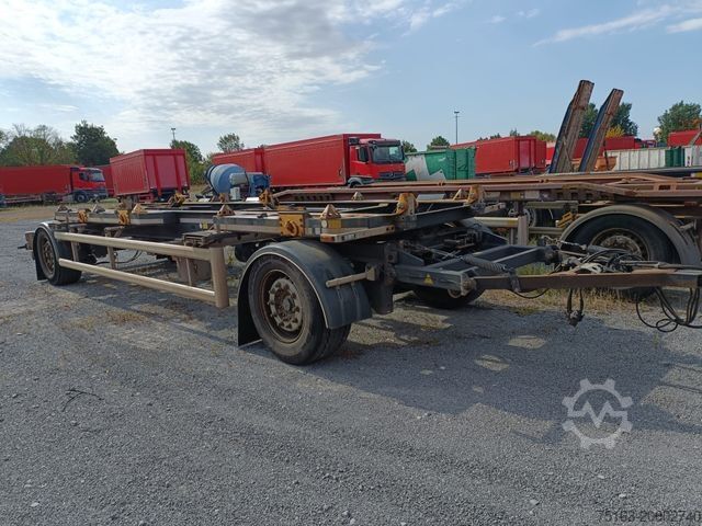 Afzetcontainer-aanhangwagen HÜFFERMANN Anhänger für Absetzmulden HMA 18.76 LS Container