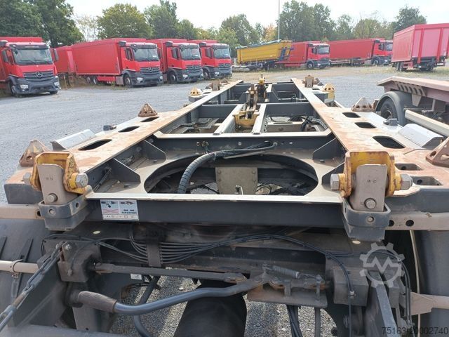 Afzetcontainer-aanhangwagen HÜFFERMANN Anhänger für Absetzmulden HMA 18.76 LS Container