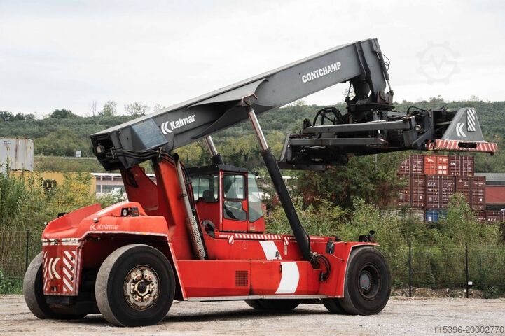 Volle container reachstacker Kalmar DRF450-70C5XS