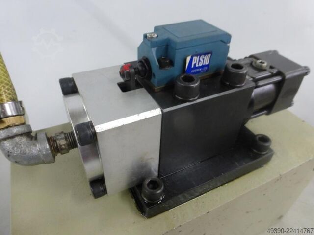 Hydraulikaggregat mit Pneumatik-Druckübersetzer, bis 100 bar, Hydraulik Aggregat KOSMEK PL 087