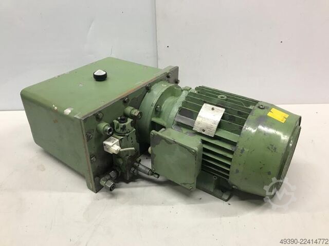 Hydraulikaggregat 4kW, bis 250 bar, Hydroaggregat, Hydraulik Aggregat PLESSEY TUROLLA  / HAWKER ELEKTRIC TFP 8,5 D 113