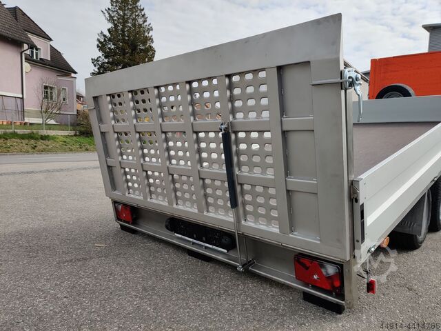 Roestvrij staal! Kiepwagen Kreuzmayr