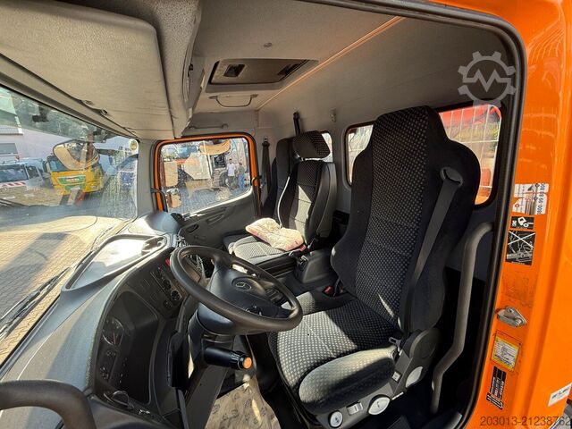 Truck-mounted crane van MERCEDES-BENZ ATEGO 818 4x2 Kipper Kran Atlas 65.2-A3 *Funkst.
