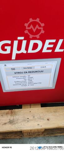 Torno Gudel Reduziermaschine 1