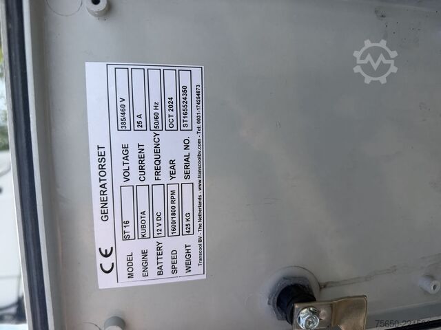 Semirimorchio a cassa mobile web trailer LPRS 24  3 Achs Container- Chassis incl. Generator TranscoolWenig Benutzt