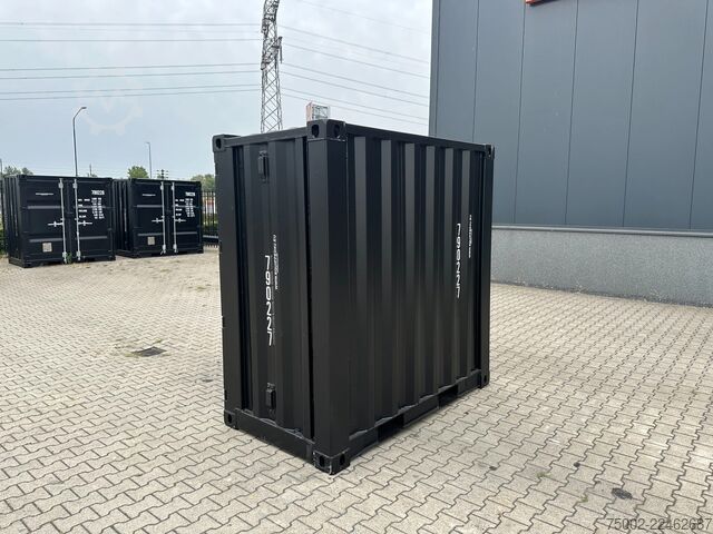 Kontener Shanghai Shengji NEW 4FT DV container / RAL 9005 (black) / 4x av...