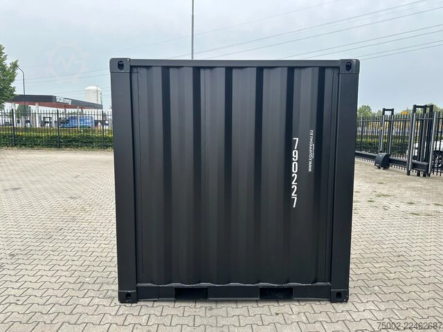 Kontener Shanghai Shengji NEW 4FT DV container / RAL 9005 (black) / 4x av...