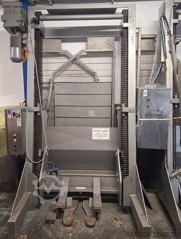 Kaldırıcıyla birlikte damper Diosna HK300