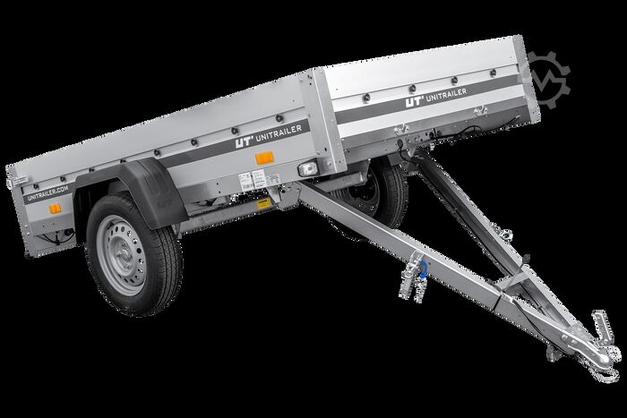 Biltrailer Unitrailer Garden 230 KIPP ALU mit ALU-Bordwänden
