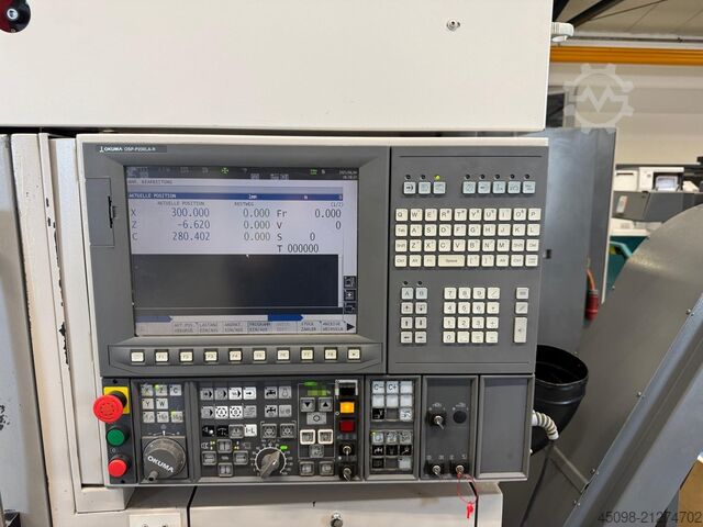 CNC-draaibank Okuma Genos L200E-M mit Portal