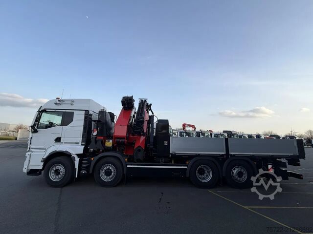 Vrachtwagen met kraan MAN TGS 35.540 8x2H-6 BL Pritsche Palfinger 92002-SH