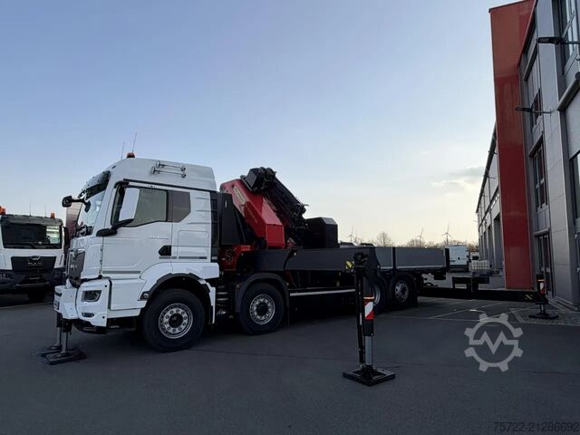 Vrachtwagen met kraan MAN TGS 35.540 8x2H-6 BL Pritsche Palfinger 92002-SH