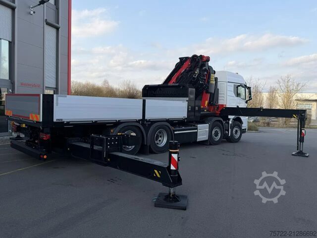 Camion-grue MAN TGS 35.540 8x2H-6 BL Pritsche Palfinger 92002-SH