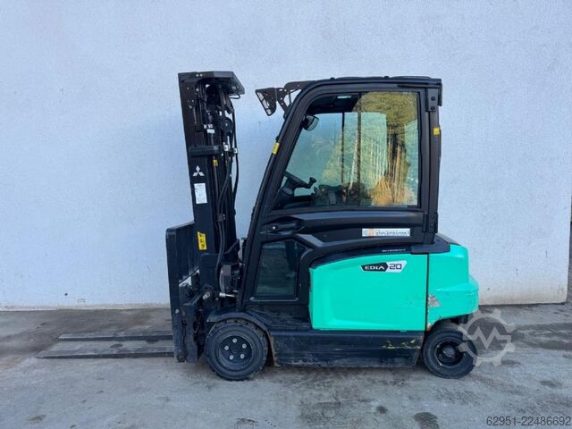 Elektrisk 4 -hjulig gaffeltruck Mitsubishi FB20AN