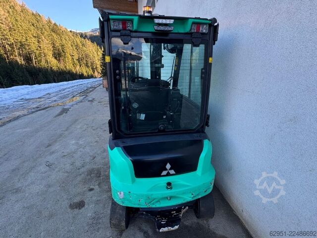 Elektrisk 4 -hjulig gaffeltruck Mitsubishi FB20AN