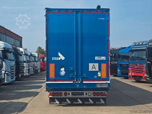 Gesloten oplegger STAS S300ZX * SCHUBBODEN * 2X LIFT * 2X PALETTENK. *