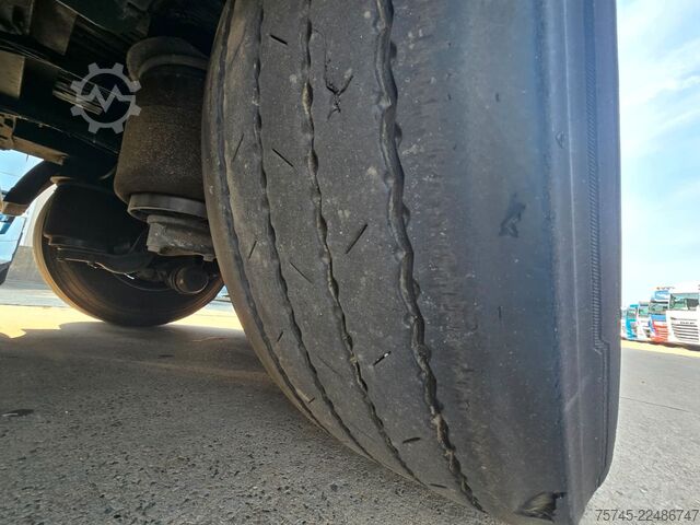 Gesloten oplegger STAS S300ZX * SCHUBBODEN * 2X LIFT * 2X PALETTENK. *