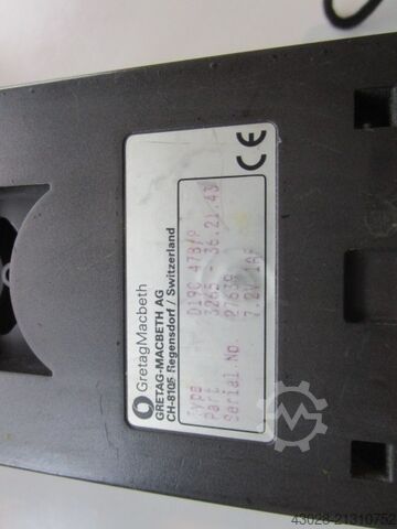 DENSITOMETER GRETAG-MACBETH D19C 47B/P