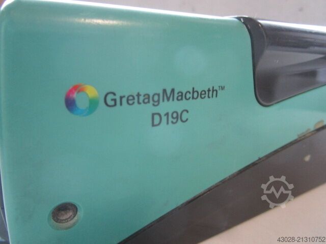 DENSITOMETER GRETAG-MACBETH D19C 47B/P