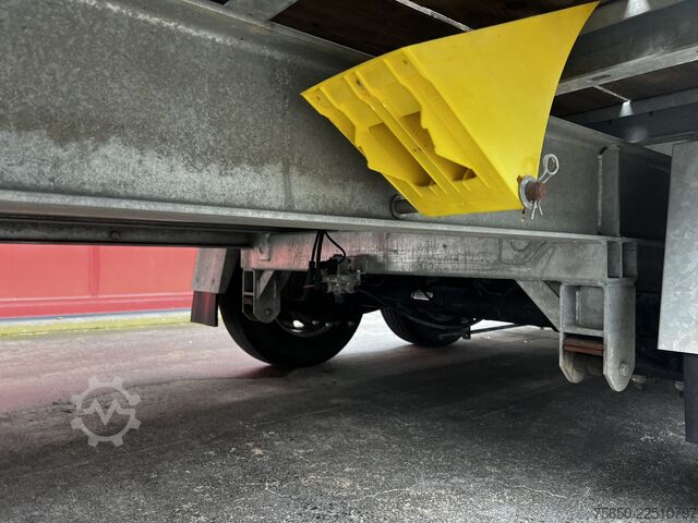 Remolque de plataforma baja  tt  Tandempritsche- Tieflader, wenig Benutzt
