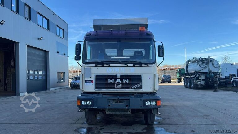 3 oldalú billenő MAN 27.402 (6 CYLINDER / LAMES / STEEL SUSP. / BIG ...