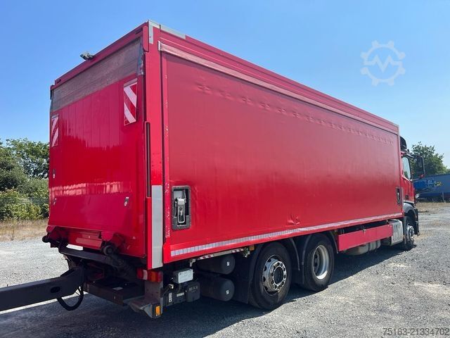 Ladbil med presenning MERCEDES-BENZ Antos 2540 L 6x2 Pritsche LBW Getränke 8,2m, 2to