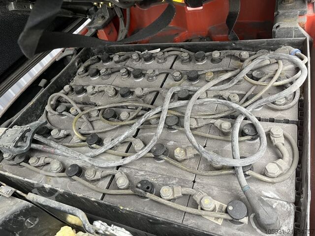 Elektrisk 3 -hjulet gaffeltruck Linde E16-01