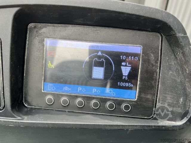 Elektrisk 3 -hjulet gaffeltruck Jungheinrich EFG218k