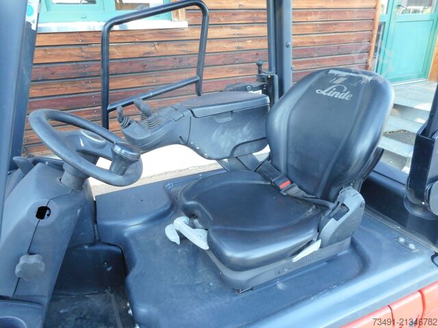 Gaffeltruck Linde E16-02 Freihub.+SS ( Batt. 30/21 )