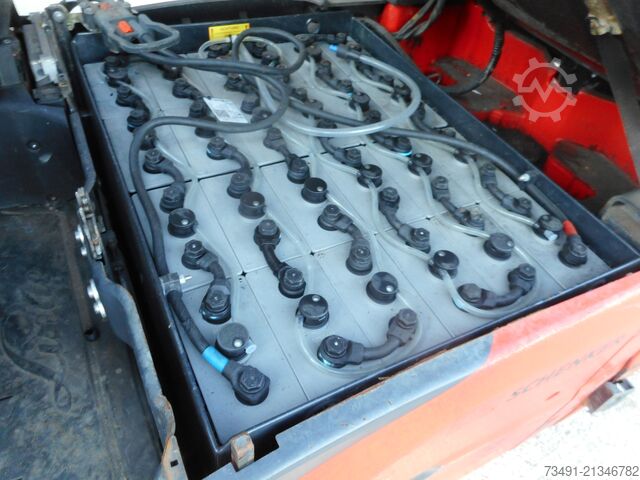 Gaffeltruck Linde E16-02 Freihub.+SS ( Batt. 30/21 )