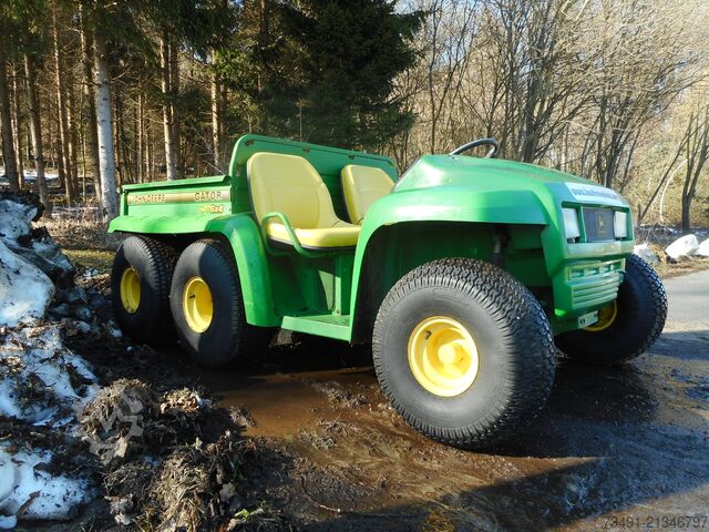 ATV (arazi aracı) John Deere 6x4 mit E-Kipper