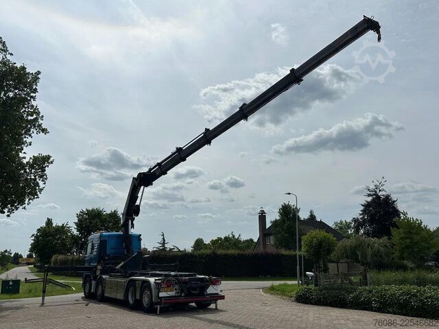 Containertransport (kabelsysteem) MAN TGA 35.440 8x2 HIAB 37TM!!RADIO REMOTE/CONTAINE...