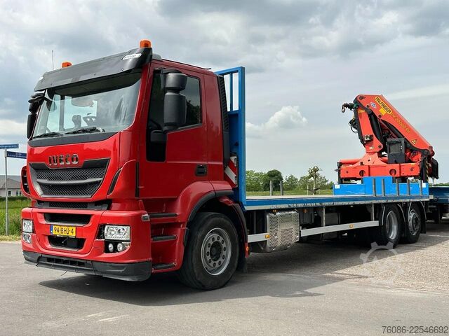 Camião-grua Iveco Stralis 420 !KRAAN/CRANE/GRUE/ Palfinger 22TM!!...