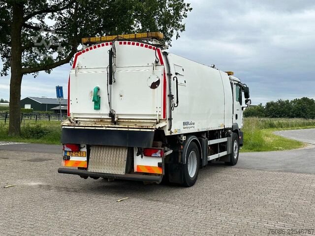 Măturătoare stradală MAN TGM 18.340 BEKKER LaGram/FAUN RAIL SWEEPER/Eise...