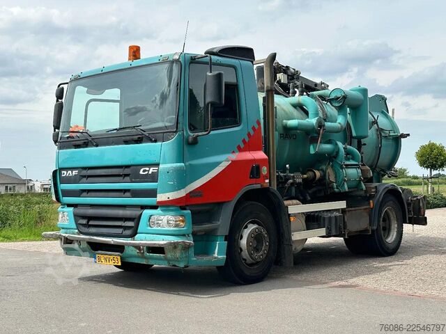 Sugekøretøj DAF CF 75.250 WITH RAVO KZ7082/150 VACUUM / CHANNEL...
