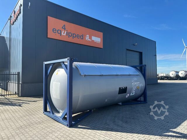Tank konteyneri Diversen 20FT ISO T50 Gastank / T50 / 25.000L / MAWP: 15...