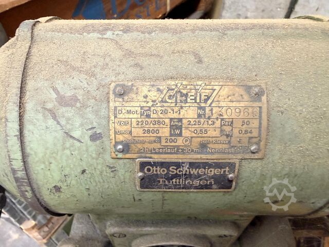 Blocco di rettifica doppio GREIF D-20-1-1