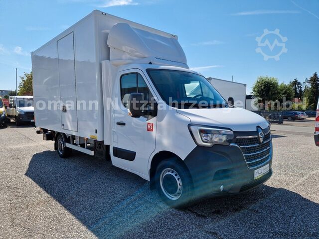 Vrachtwagen met bakwagen RENAULT Master Koffer mit LBW Klima Tempomat